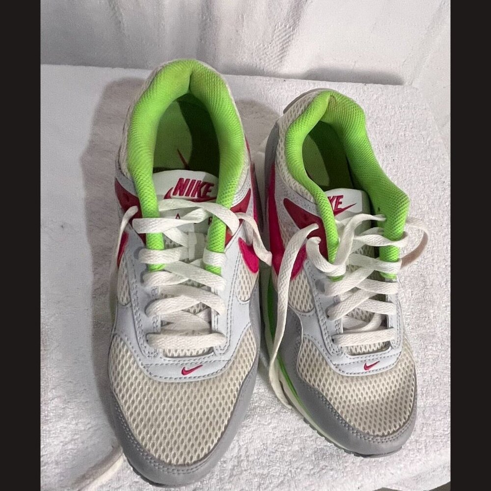Nike Air Max‎ Correlate White Fireberry Lime Green size 8.5